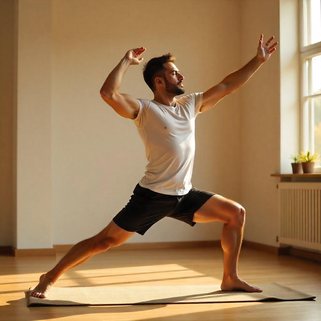 Yoga session